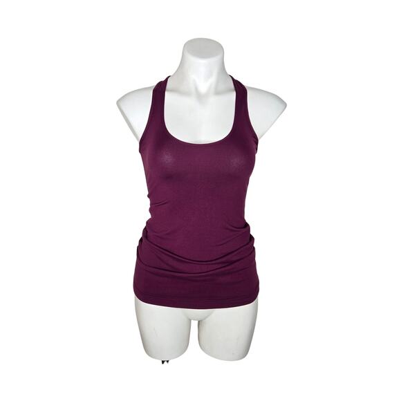 LULULEMON Cool Racerback Tank Plum Size 4 - Picture 1 of 8
